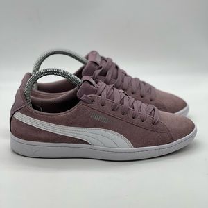 PUMA Vikky Suede Elderberry Casual Comfort Style Women's Size 7.5